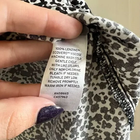 Abound Cow Print Mini Skirt - Picture 7 of 7